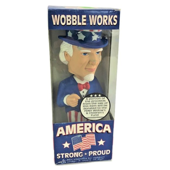 Funko Wobble Works Uncle Sam Bobblehead - Picture 1 of 8